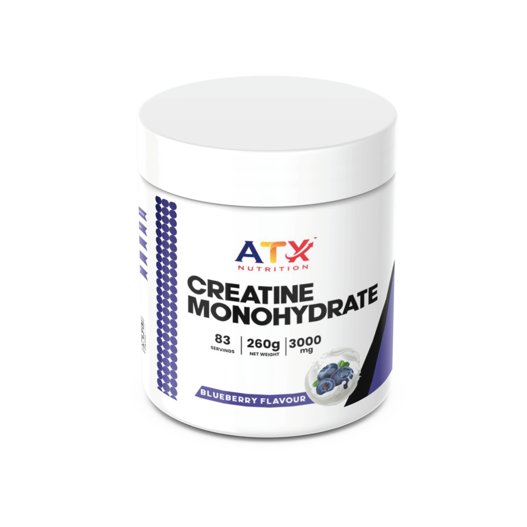 Premium Creatine Monohydrate Blueberry whey protein