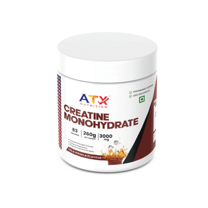 Premium Creatine Monohydrate Cola Masala whey protein