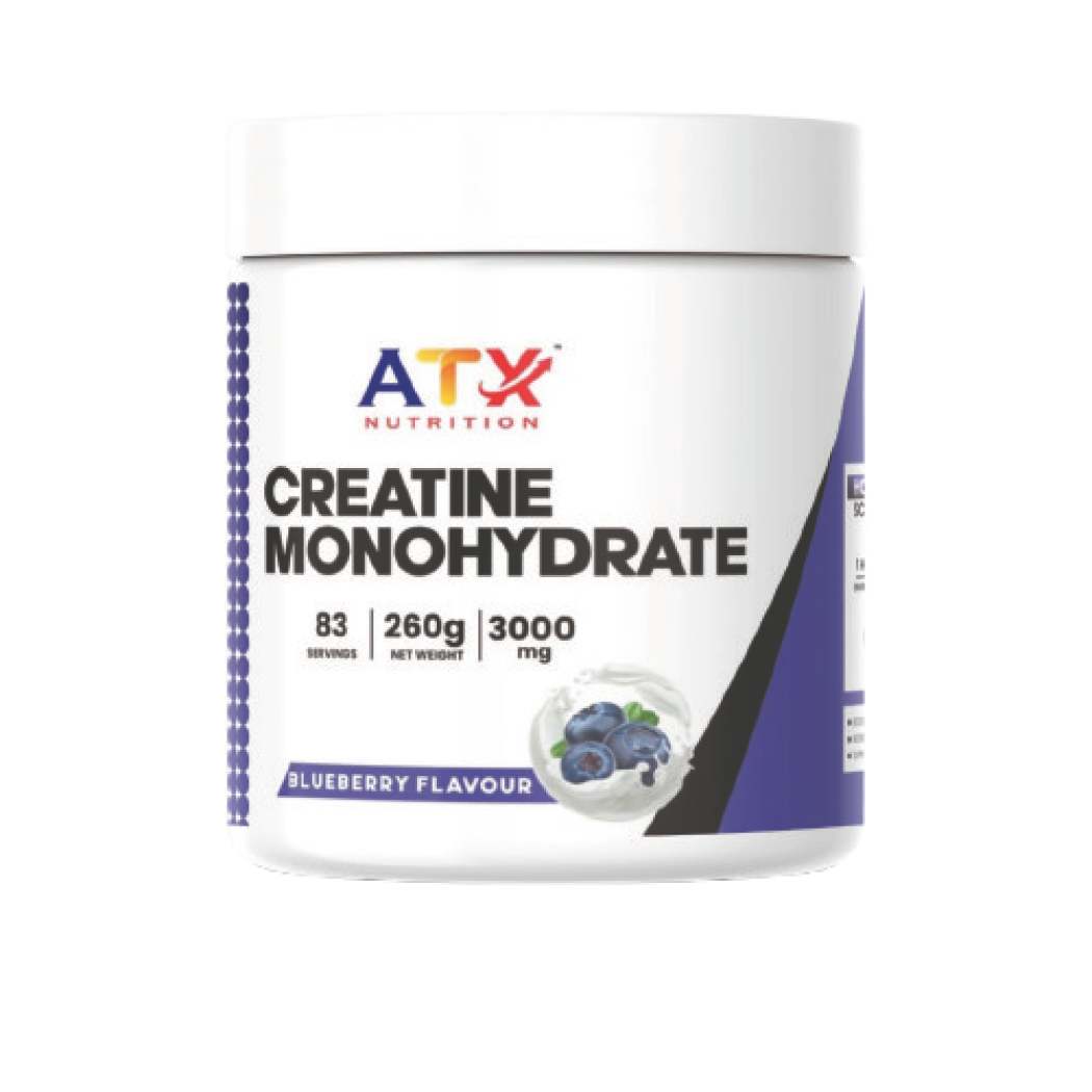 Premium Creatine Monohydrate Blueberry whey protein