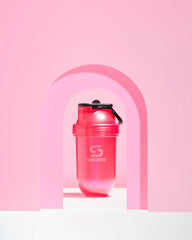 ShakeSphere Flip Straw Mini Bottle- Tritan Pink