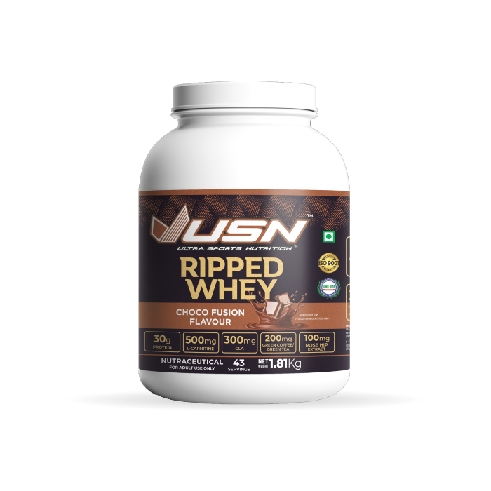 Ripped whey protein powder