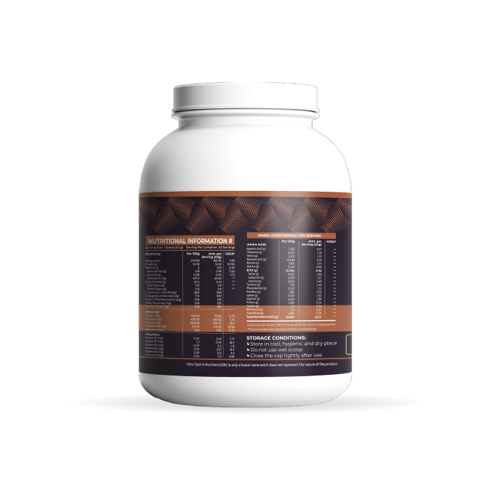 Ripped whey protein powder