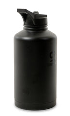 ShakeSphere Hydration Jug WHITE 1.8L Steel Double Walled Black