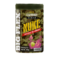Bigflex Nuke Pre-workout Powder (400 Gm) |  Guava Flavour